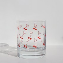 레이지띵 cherish me 글라스 컵 300ml, 혼합색상, 1개