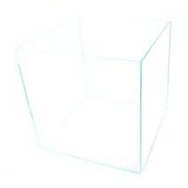 큐브 일반 유리 어항, 투명