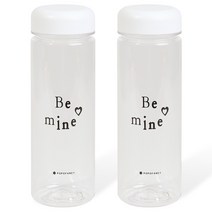 포포팬시 비마인 트라이탄 보틀 2p, 화이트, 500ml