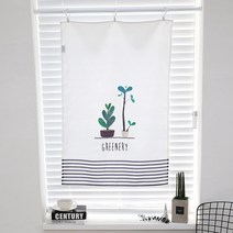 베베데코 주방가리개 바란스커튼 가든데코