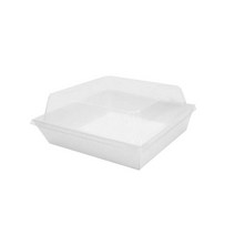 더담다 무지 화이트 샌드위치 정사각대, 50개입, 1개