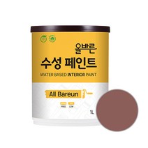 페인트인포 올바른 수성 페인트 1L, 레드페퍼, 1000ml, 1개