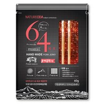 네이처오다 64육포 매운맛, 60g, 1개