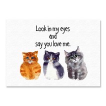 소소한감성 캔버스 프린팅 액자 고양이 CAT05