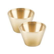 한쿡스 신일 이중 티타늄 빙수볼 120mm, 혼합색상, 2개