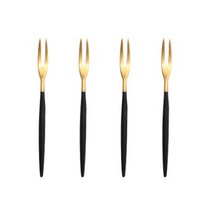 큐티폴 고아 오리엔탈 포크, 블랙골드, 4개