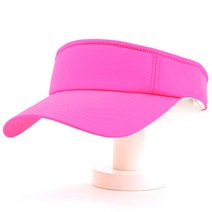 아이엠캡 섬머 네온 무지 선바이저 썬캡