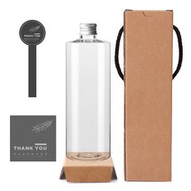 투명 페트병 실버캡 AC500 라벨11 세트, 500ml, 10세트