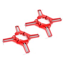 OON 목공용 직각 클램프 4p 세트, 1세트