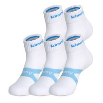 키모니 남성용 스포츠 양말 5족, KSS501-M4