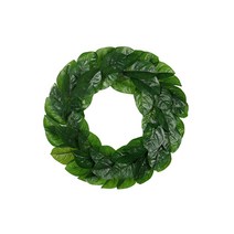 식물 넝쿨 나뭇잎 벽장식 스웨그 리스 40cm, 혼합색상