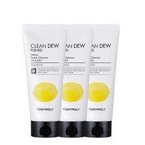 토니모리 이슬내린 폼클렌저 레몬, 180ml, 3개