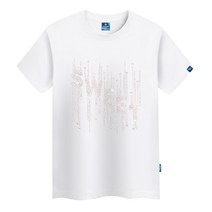 진마니아 큐빅스위트 라운드 남녀공용 빅사이즈 반팔티 TS-127
