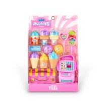마이리틀타이거 타이거 미니 스토어 아이스크림샵 마트놀이, 혼합색상