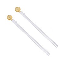 리빙다 태극기깃대3단(알루미늄) 2개입, 혼합색상, 2개