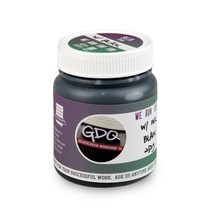 지디큐팩토리 실크스크린 날염용 수성 러버 잉크 500g, 검정색