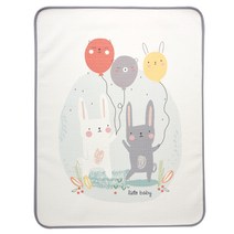 리에또 신생아 순면 방수요, 트윈래빗, 1개