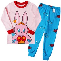 퓨코 아동용 원더 래빗 내의 상하세트