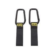 립타이 케이블 캐리어 블랙 카라비너 블랙 2p J-B6-C02-BK, 1개