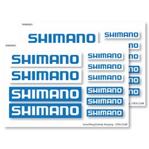 STEA 낚시 로고 엠블럼 스티커, 시마노, 2개