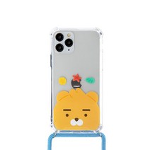 카카오프렌즈 헬로우 썸머 비치 페이스 목걸이 휴대폰 케이스