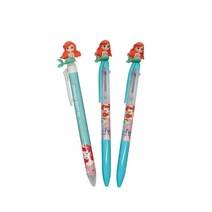 디즈니프린세스 인어공주 볼펜세트 B 0.5mm, 혼합색상, 1세트