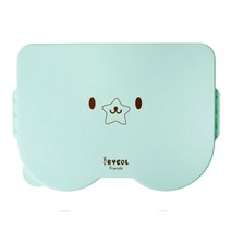 아이별프렌즈 옥수수 도시락 어린이집 식판, 민트