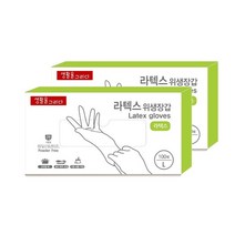 생활을그리다 라텍스장갑 L, 대(L), 2개