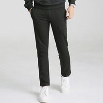 업클라스 남성용 슬림 일자핏 트레이닝 바지 a601