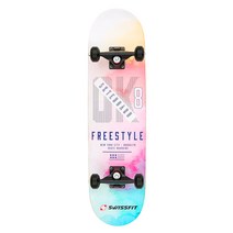 스위스핏 캐나다메이플 고급형 스케이트보드 + 전용가방 세트, 프리스타일