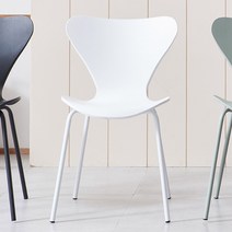 루오 인테리어 의자, 화이트, 1개