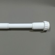 노피스 알루미늄 압축봉 22mm x 70~120cm, 화이트
