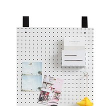 타공판닷컴 방문 후크, 블랙, 2개