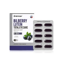 엔젯오리진 빌베리 루테인 토탈 아이케어, 30캡슐, 1개