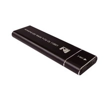인네트워크 SSD 외장하드 케이스 NVMe to USB 3.1, IN-SSDM2A(블랙)