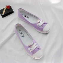 콩 여성용 빈슈 플랫 스니커즈