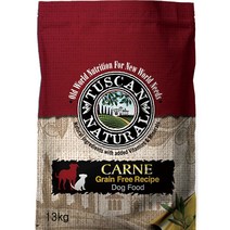 토스칸 카르네 그레인프리 독 푸드 건식사료, 칠면조고기, 13kg, 1개