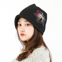 겨울 후리스 방한 버드 골지플 버킷햇