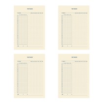 페이퍼리안 메이크 어 메모 6공 내지 타임트래커 4p, 16매