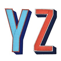 패션포인트 자수 와펜 알파벳입체 세트 대, Y, Z, 1세트