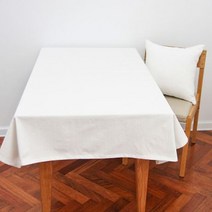 더스케치 모던 보테니컬 식탁보 에일린, 아이보리, 6인(220x130 cm)