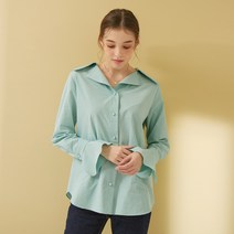 벰버 BELL SLEEVES COTTON BLOUSE
