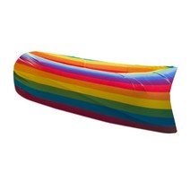히든템 에어 베드 + 파우치, 레인보우
