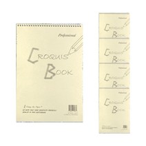 올페이퍼 상철 크로키북 80g 3000CK, A4, 5개