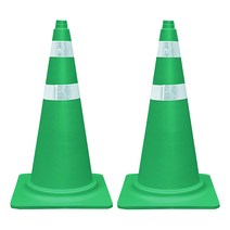 칼라콘 안전 삼각대 녹색, 2개