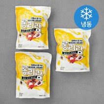 열대과일 3종 롱리람 (냉동), 500g, 3개