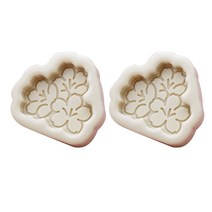 세송이 봄벚꽃 실리콘몰드 2p, 혼합색상