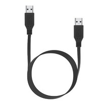 넷메이트 USB3.0 AM-AM FLAT 케이블 3m 블랙, NMC-UA330F