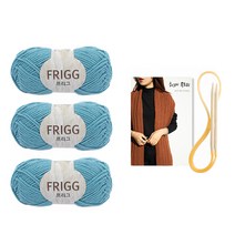 프리그 허그미 목도리 뜨개질 DIY 패키지, 1세트, 319