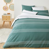 라흐두뜨 스트라이프 리버서블 이불커버 G007677, green